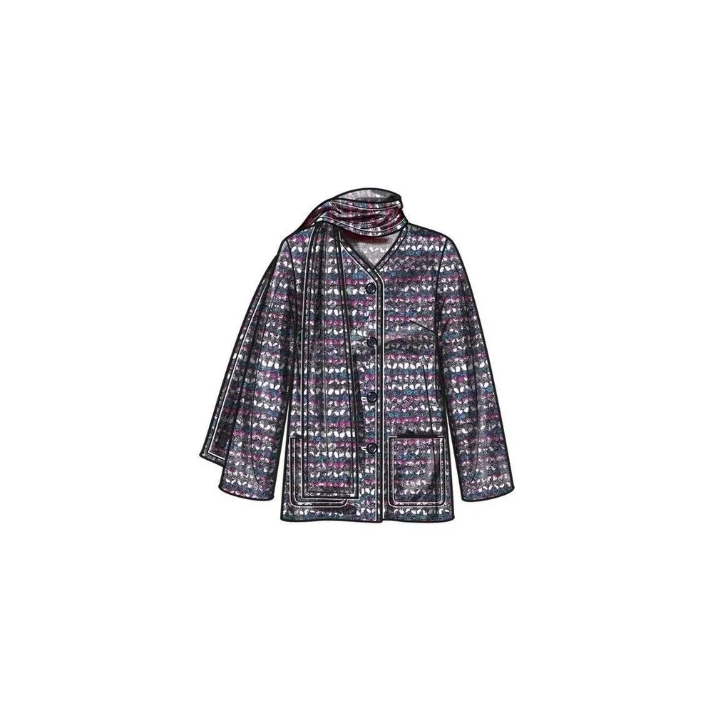 Simplicity Sewing‎ Pattern S9685 R11671 Coat Jacket Misses Size 12-20